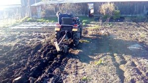 Самодельный Минитрактор с двигателем УД 2