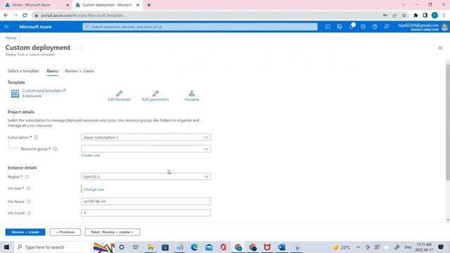 Implement architecture using JSON files|Azure ARM templates||Run Commands in Cloud shellAzure basic смотреть онлайн