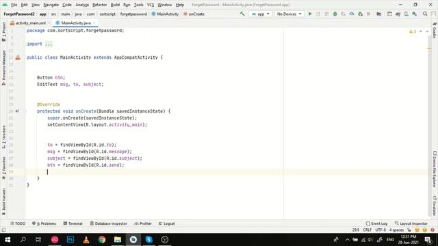 How to Send an Email from Android Application (EMAIL Sending App) смотреть онлайн