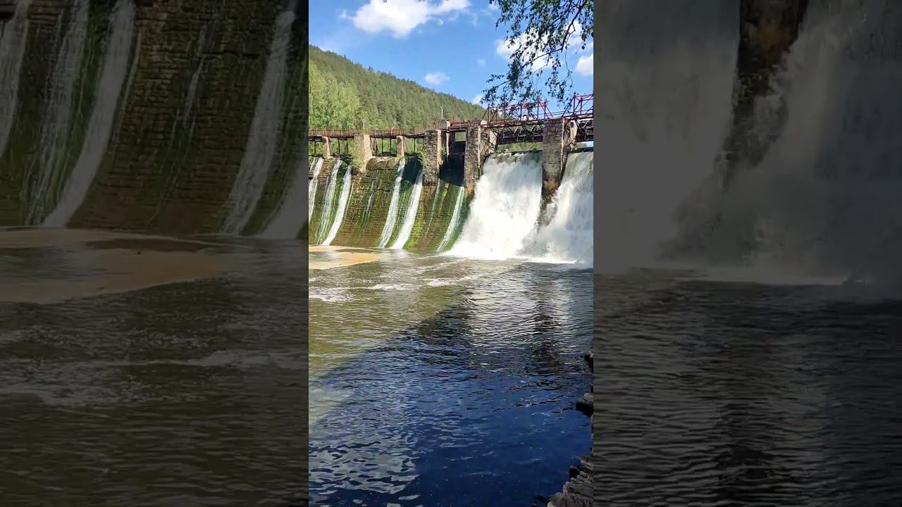 плотина на реке Б Сатка Пороги смотреть онлайн