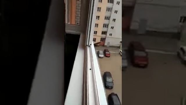 Остекление балкона ПВХ раздвижка Brusboks glide смотреть онлайн