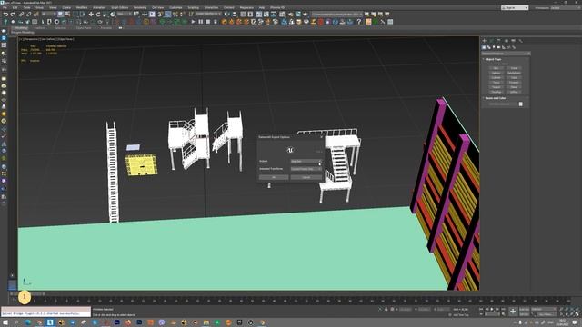 How to import 3d model from 3ds max (or other applications) to UnrealEngine 5 using datasmith plugi смотреть онлайн