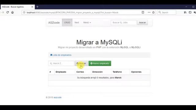 007.- Migrar proyecto con la extensión MySQL a MySQLi en PHP смотреть онлайн