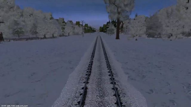 Алтаевск - Калино (вид с последнего вагона) смотреть онлайн