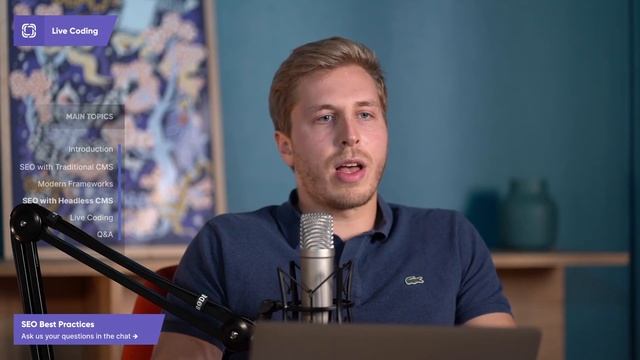 SEO best practices with a headless CMS | Live coding session | Prismic смотреть онлайн