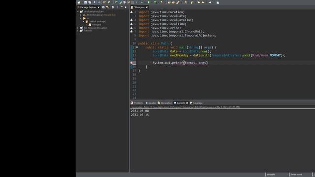 Java - #27 - TemporalAdjusters смотреть онлайн