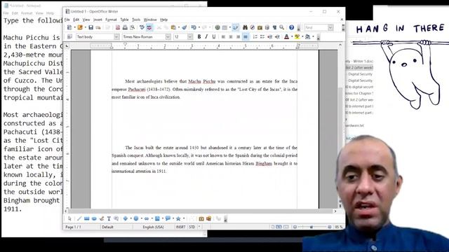 Learn Open Office Writer Basics3, Insert Tables and Images, Paragraph Properties [Libre/Apache] смотреть онлайн