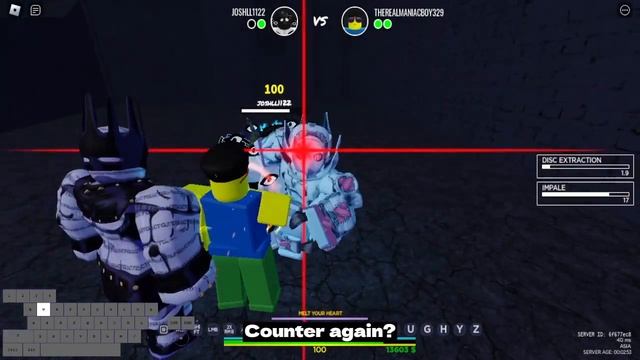 [Roblox is Unbreakable] Whitesnake with Spin gives them dubs. смотреть онлайн