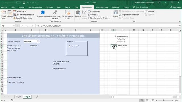 Controles de formulario en Excel смотреть онлайн