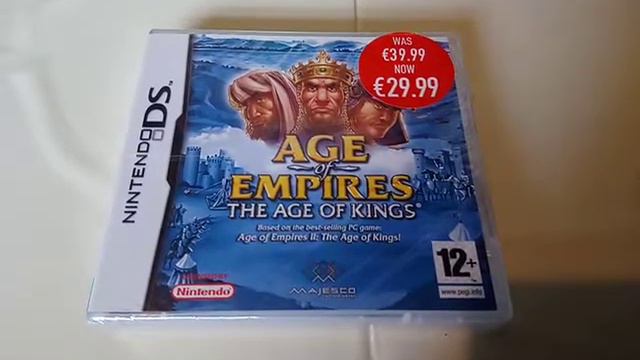 Age Of Empires: The Age Of Kings NINTENDO DS Sealed PAL Region Version 16.05.19 смотреть онлайн