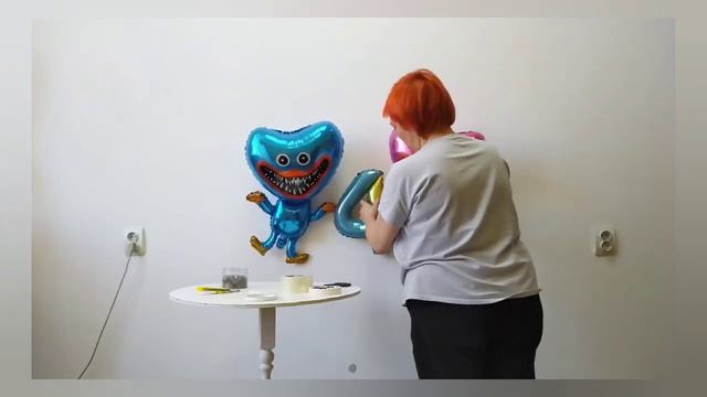 Как сделать фотозону из фольгированных фигур. смотреть онлайн