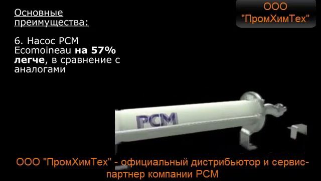 Одновинтовой насос PCM серии С смотреть онлайн