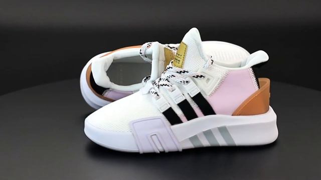 Женские белые Кроссовки Adidas EQT Bask ADV 12211