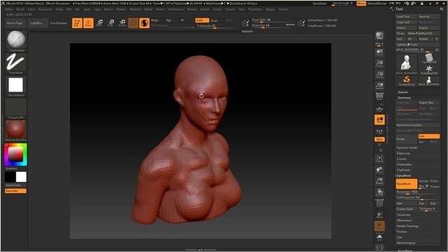 Zbrush 2018 - Play on Linux - Linux Mint 19 смотреть онлайн