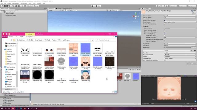 How to Swap VRoid VRM textures with blendshapes in Unity смотреть онлайн
