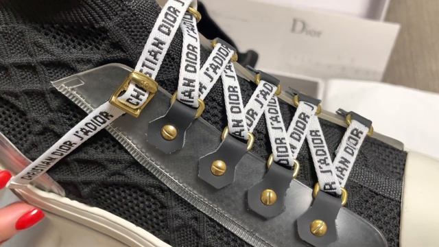 Кеды женские Dior. Распаковка и обзор реплики. смотреть онлайн