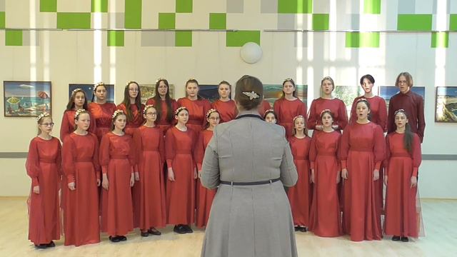 Детский академический хор им имп Марии Александровны /П.Чесноков "Крестьянская пирушка" смотреть онлайн
