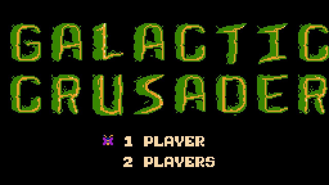 Galactic Crusader Dendy NES Nintendo Famicom не большой обзорчик на космическую леталку стрелялку смотреть онлайн