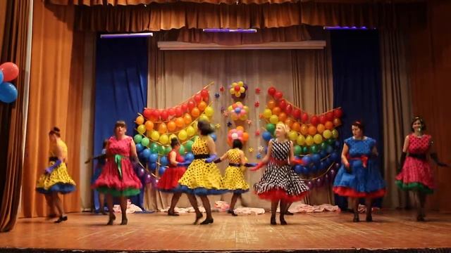 "Домохозяйки" Эстрадный танец, Студия танца "Мама-dance" , "ПравдинскиЙ ГДК" смотреть онлайн