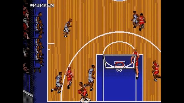 NBA Action 95 ... (Sega Genesis) Gameplay смотреть онлайн