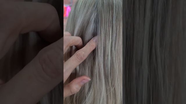 Наращивание волос на короткие волосы #shorts #наращиваниеволос #hair #микрокапсулы смотреть онлайн