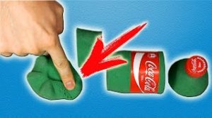 КАК СДЕЛАТЬ КИНЕТИЧЕСКУЮ КОКА КОЛУ и ПОПУ Из кинетического песка.mp