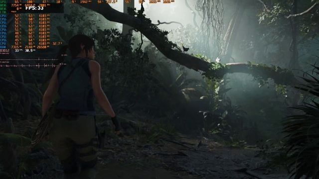 Intel Core i3 12100 и MSI RTX 3050 Ventus 2X 8GB в Shadow of the Tomb Raider SOTTR FullHD на ультра смотреть онлайн