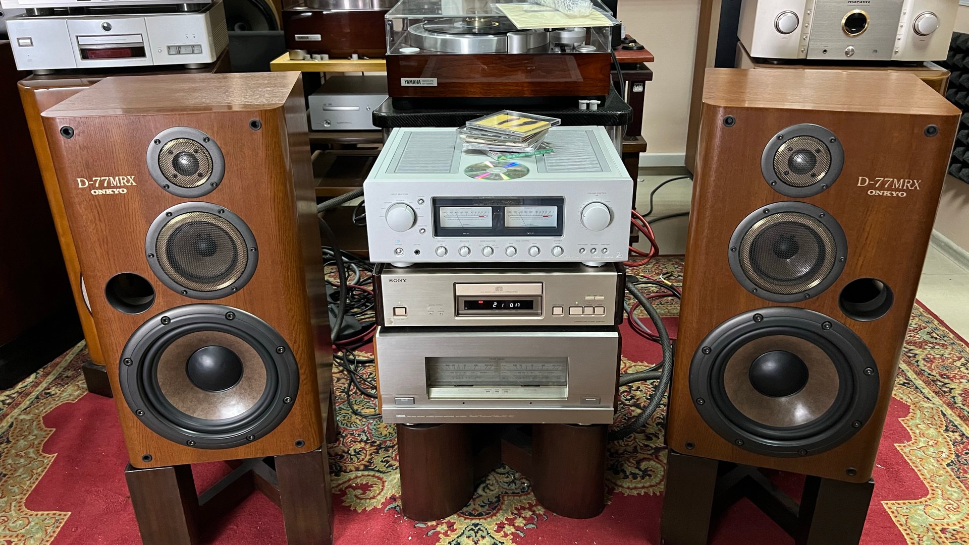 Колонки Onkyo D 77 MRX & Luxman 509 FSE