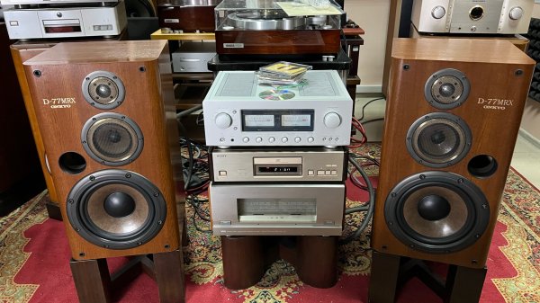 Колонки Onkyo D 77 MRX & Luxman 509 FSE