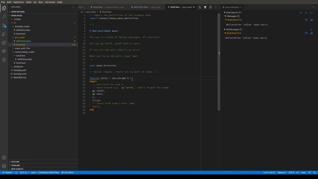 Mazes and Bezout's identity смотреть онлайн