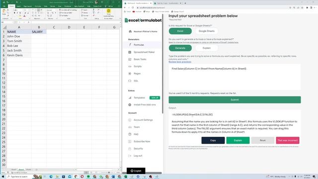 Increase Productivity by Excel Formula Bot смотреть онлайн