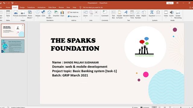 Basic banking system (task-1)|#GRIPMAR21|web development смотреть онлайн