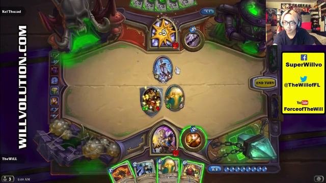 #Hearthstone Naxxramas Heroic Mode - Kel'Thuzad смотреть онлайн