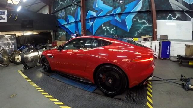 Jaguar F Type R V8 Tuning - Performance Upgrades - Dyno Tapes смотреть онлайн