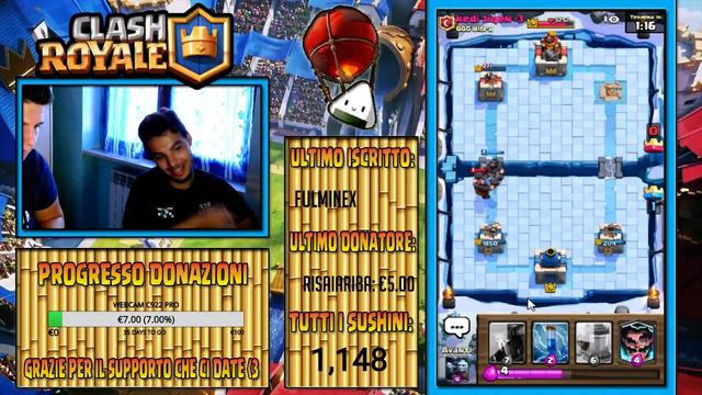 VINCIAMO IL GRAN CAVALIERE IN LIVE!!! - Clash Royale ITA смотреть онлайн