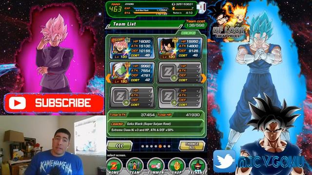 UpDate 3.8.3 and new SSJ Rose' Goku Black and SSJB Vegito смотреть онлайн