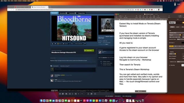 How to Install Terraria Mods (Easiest Way Using Steam Workshop) on Mac or PC смотреть онлайн