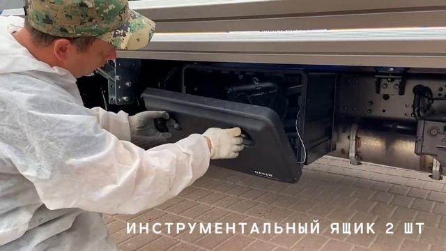 Эвакуатор Hyundai HD 78 с манипулятором Fassi. Производство автоэвакуаторов НЗСА . смотреть онлайн