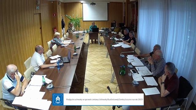 LXXV Sesja Rady Gminy Leszno 30.08.2023 r. смотреть онлайн