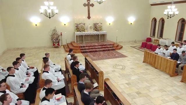 Compline - 03/24/22 - St. Thomas Aquinas Seminary смотреть онлайн