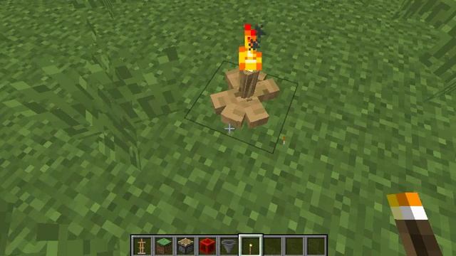 КОСТЕР В MINECRAFT смотреть онлайн