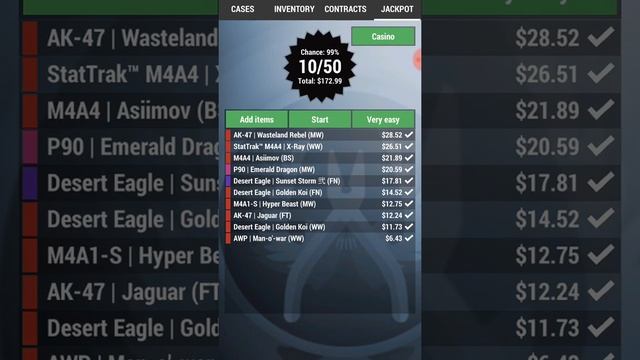 Симулятор кейсов в CS:GO смотреть онлайн
