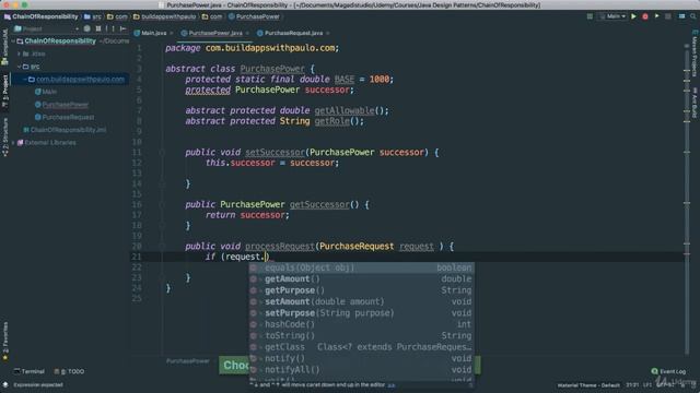 2 The Chain of Responsibility Design Pattern cont смотреть онлайн