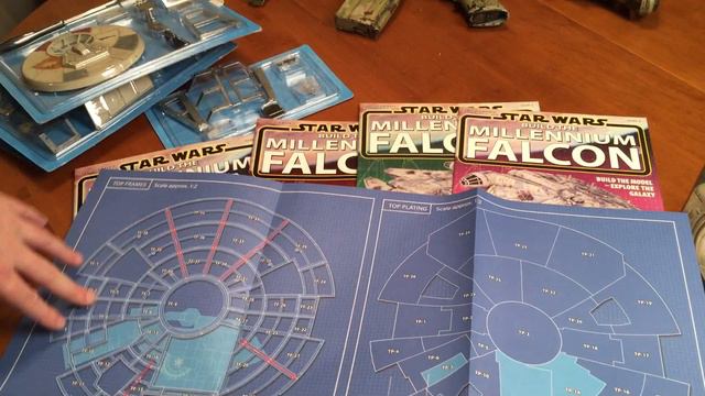 Build the Millennium Falcon USA - Issues 1 to 4 Unboxing! смотреть онлайн