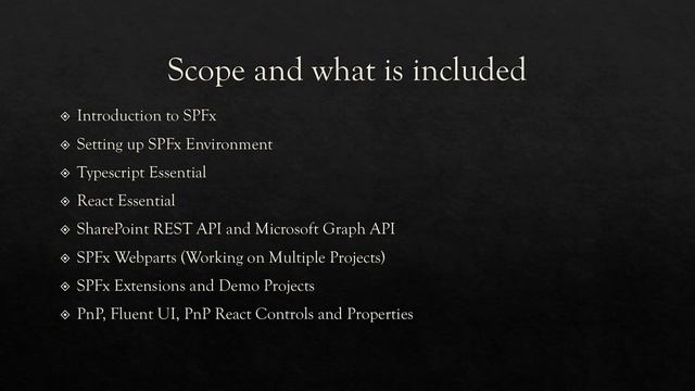 Advanced SPFx Development Orientation смотреть онлайн