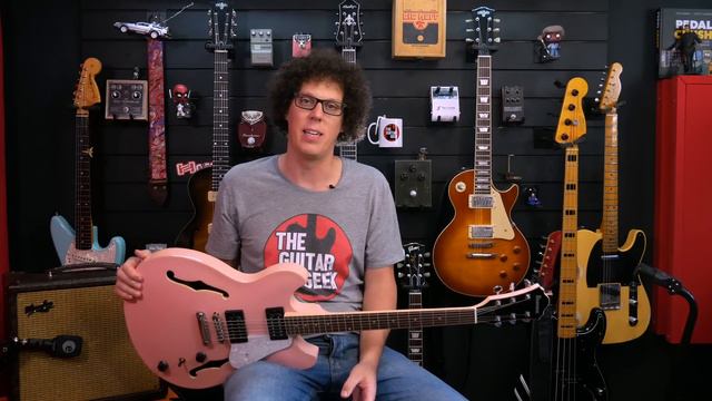 CORAL PINK IBANEZ AS63 - A semi-hollow that is super-affordable and LOTS OF FUN смотреть онлайн