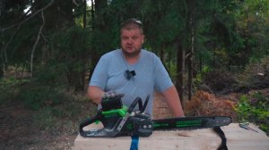 Тест аккумуляторной пилы Greenworks Commercial GС82CS51