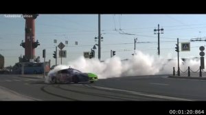 PHONK DRIFT в центре Санкт Петербурга (дрифт под фонк)