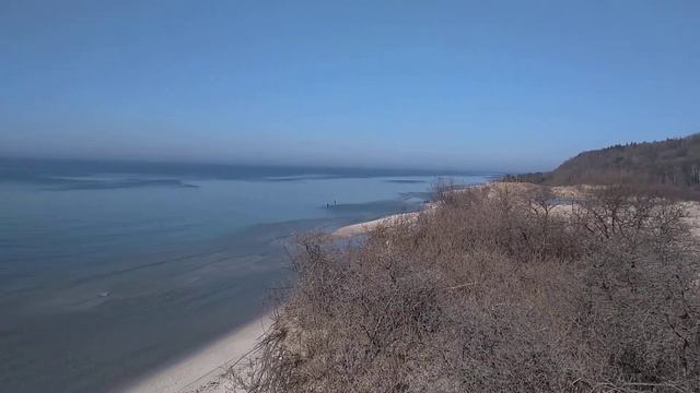 Поселок Янтарный Синявино. Пляжи, море, берег. Балтика смотреть онлайн