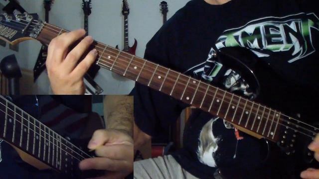 The Haunted - Cutting Teeth (guitar cover) смотреть онлайн